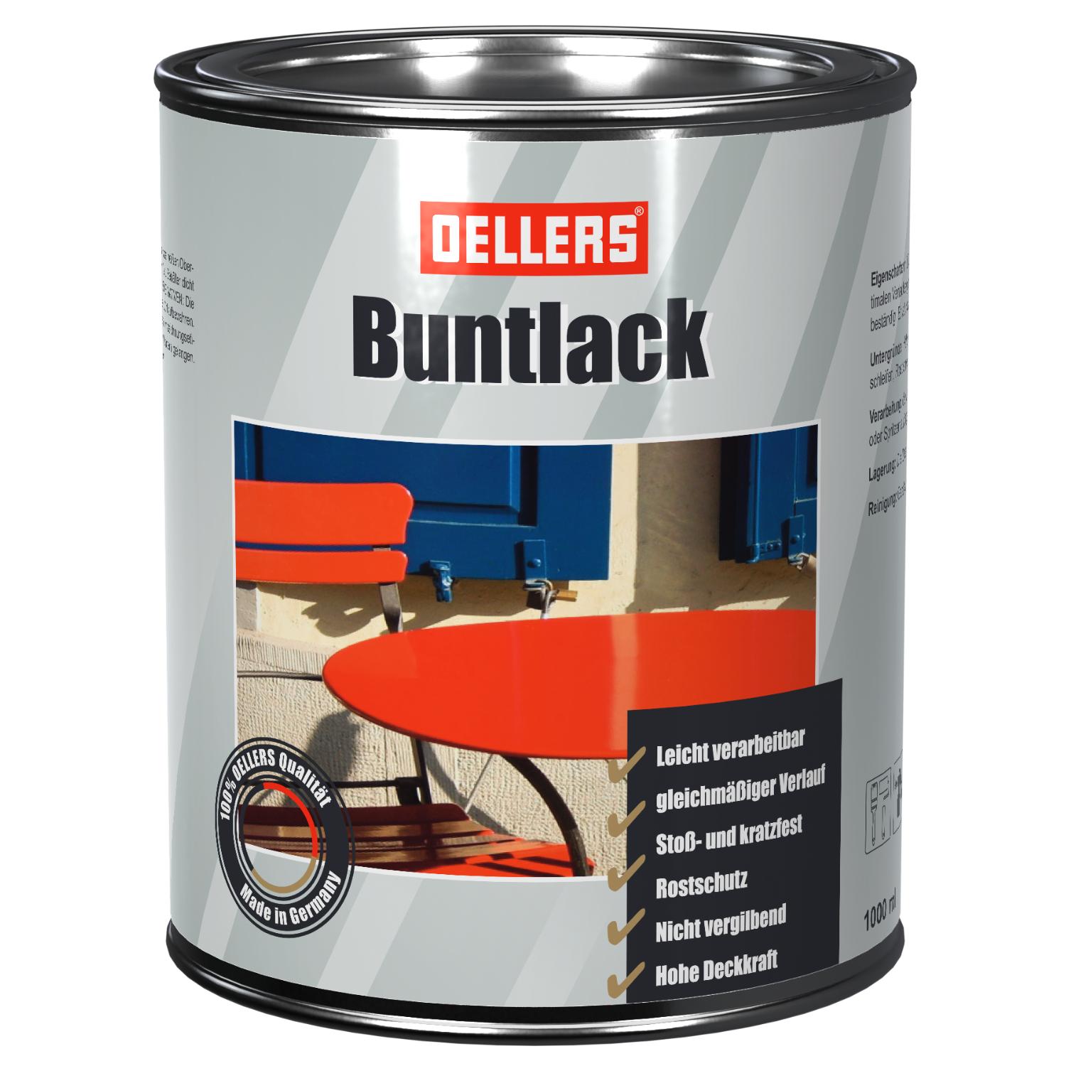 1 Liter Dose Buntlack OELLERS At Work