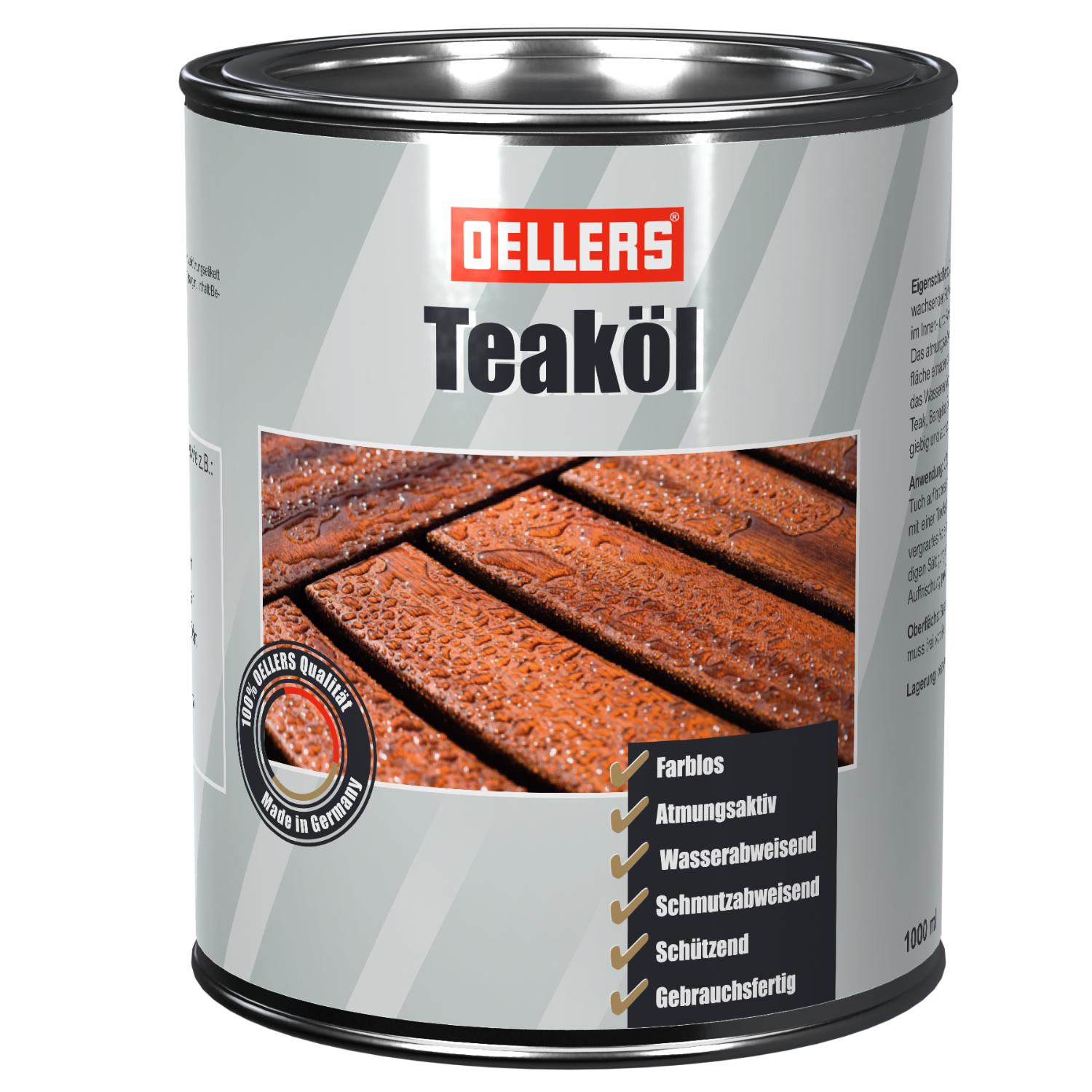 1 Liter Dose Teacköl OELLERS At Work